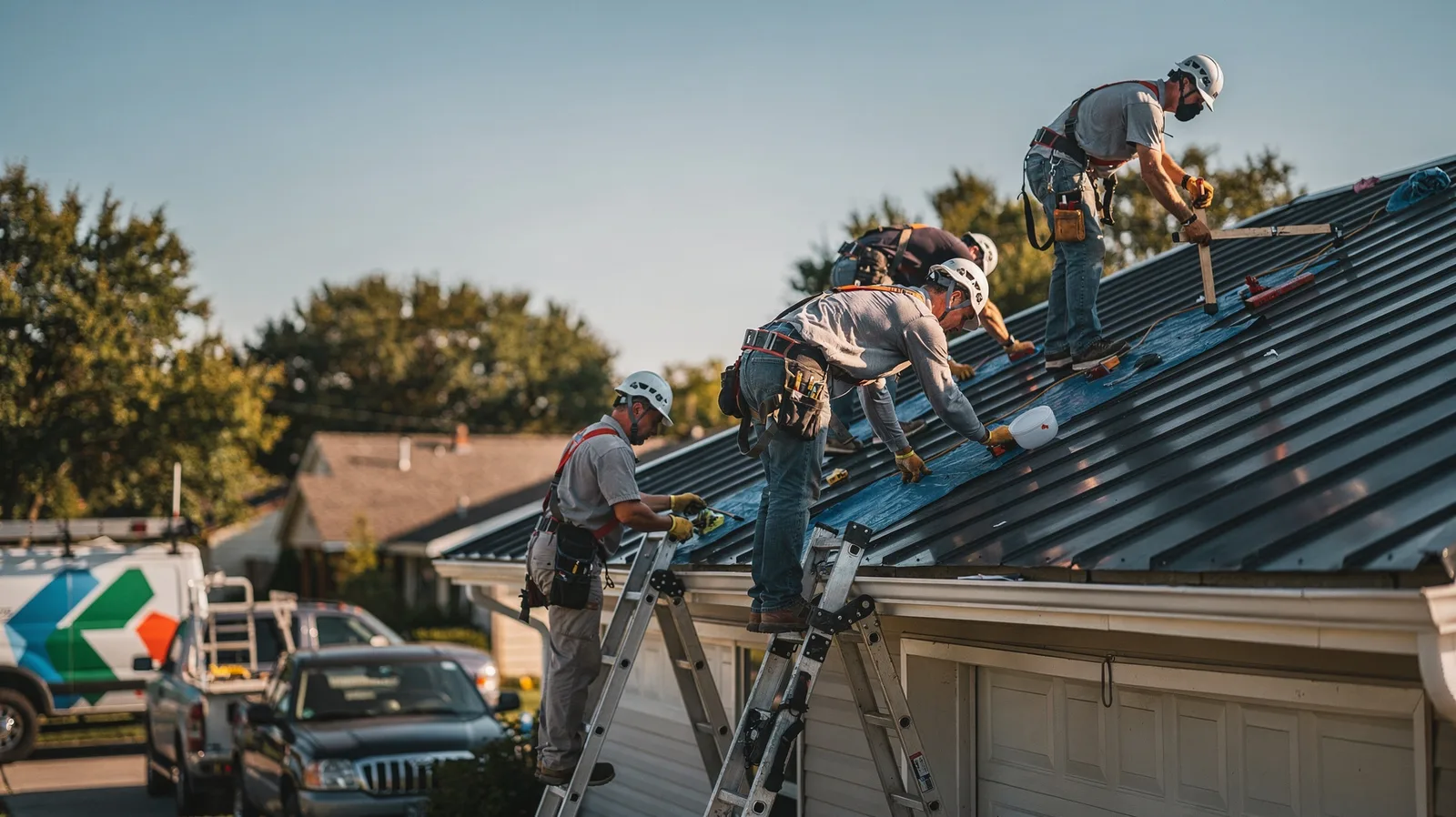 Metal Roof Installation in New Baden, IL near me